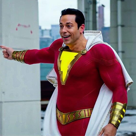 Zachary Levi at MEFCC Hall of Fame, known for his role in Shazam!