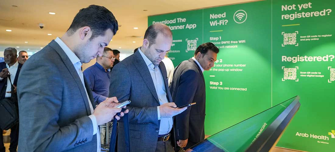 connecting you with the right people at WHX Labs in Dubai