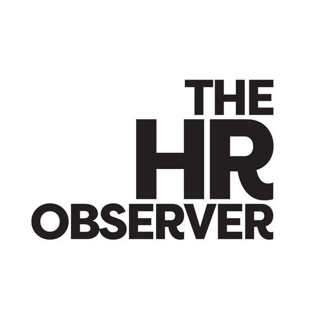 Logo of 'THE HR OBSERVER' in bold, black capital letters on a white background.