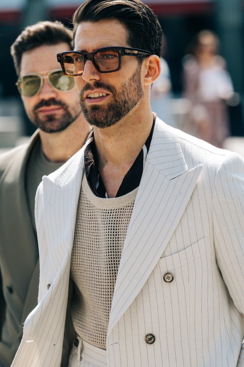 Outside Pitti Uomo