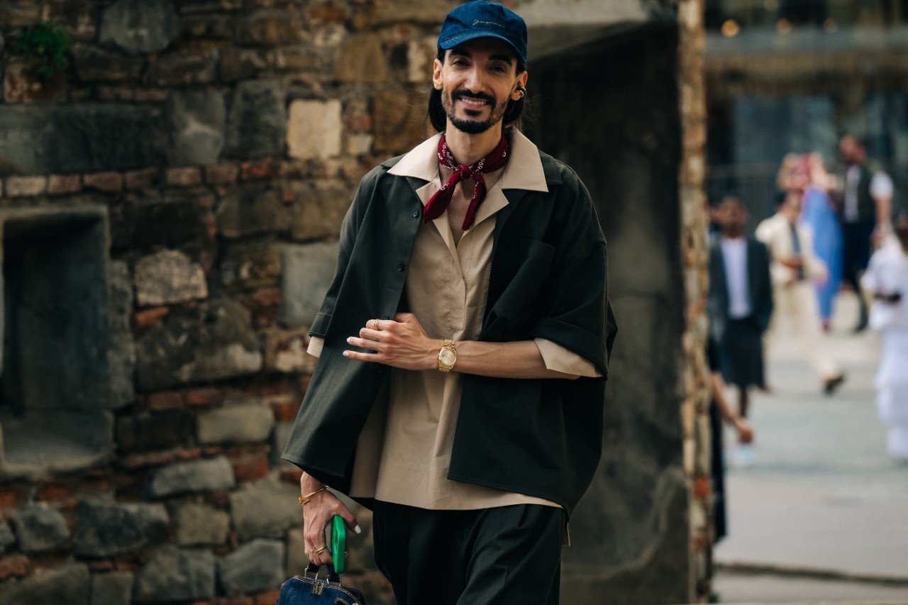 Outside Pitti Uomo