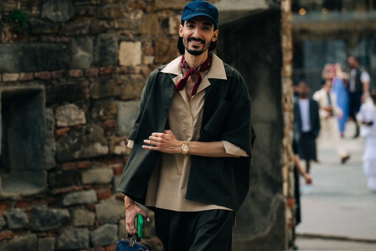Outside Pitti Uomo