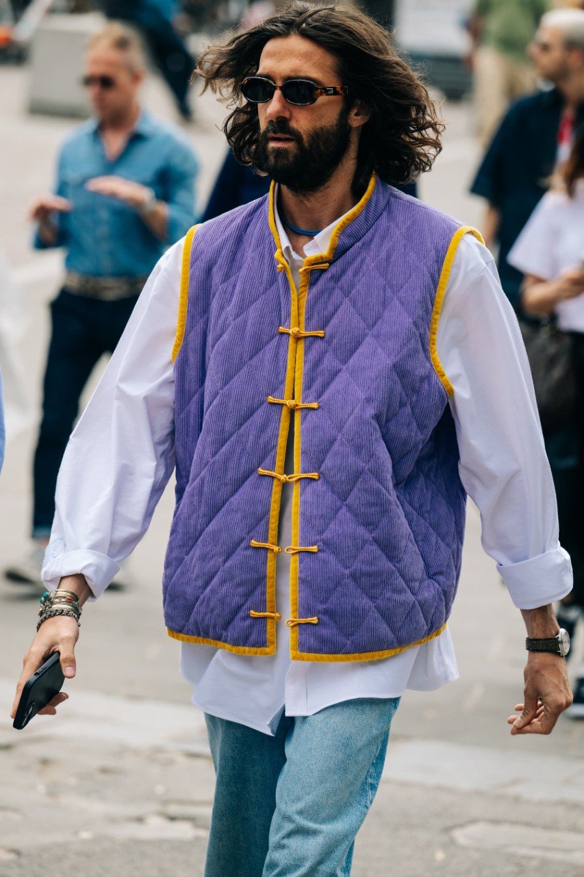 Outside Pitti Uomo