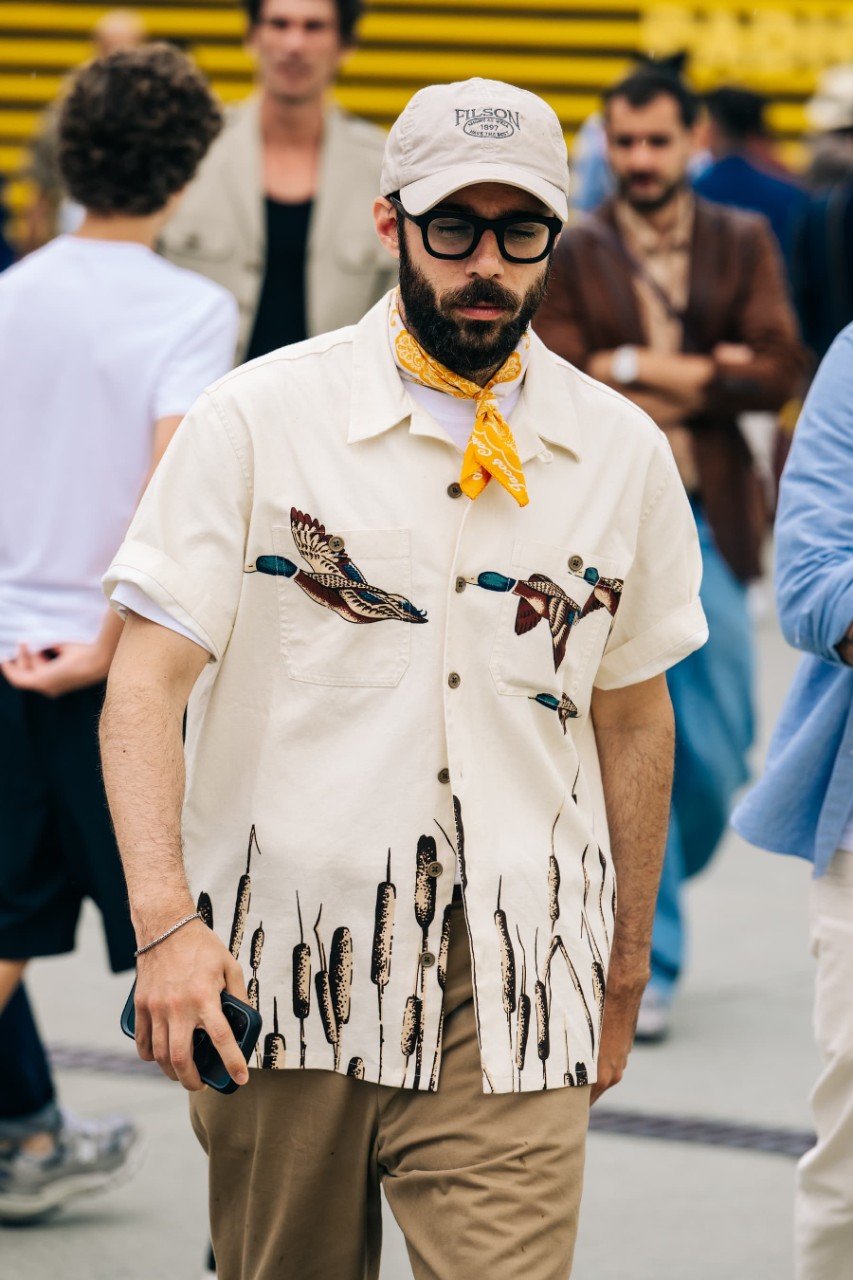 Outside Pitti Uomo