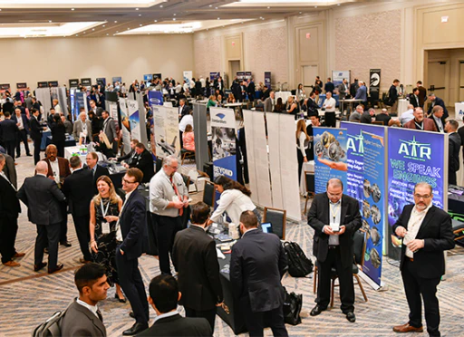 Network with 1,100+ senior attendees in breakout area