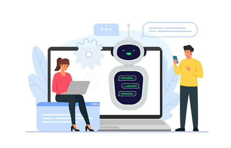 Guide for B2B Lead Gen Illustration