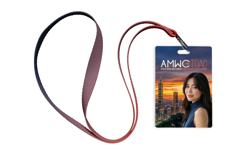 AMWC ASIA Badge