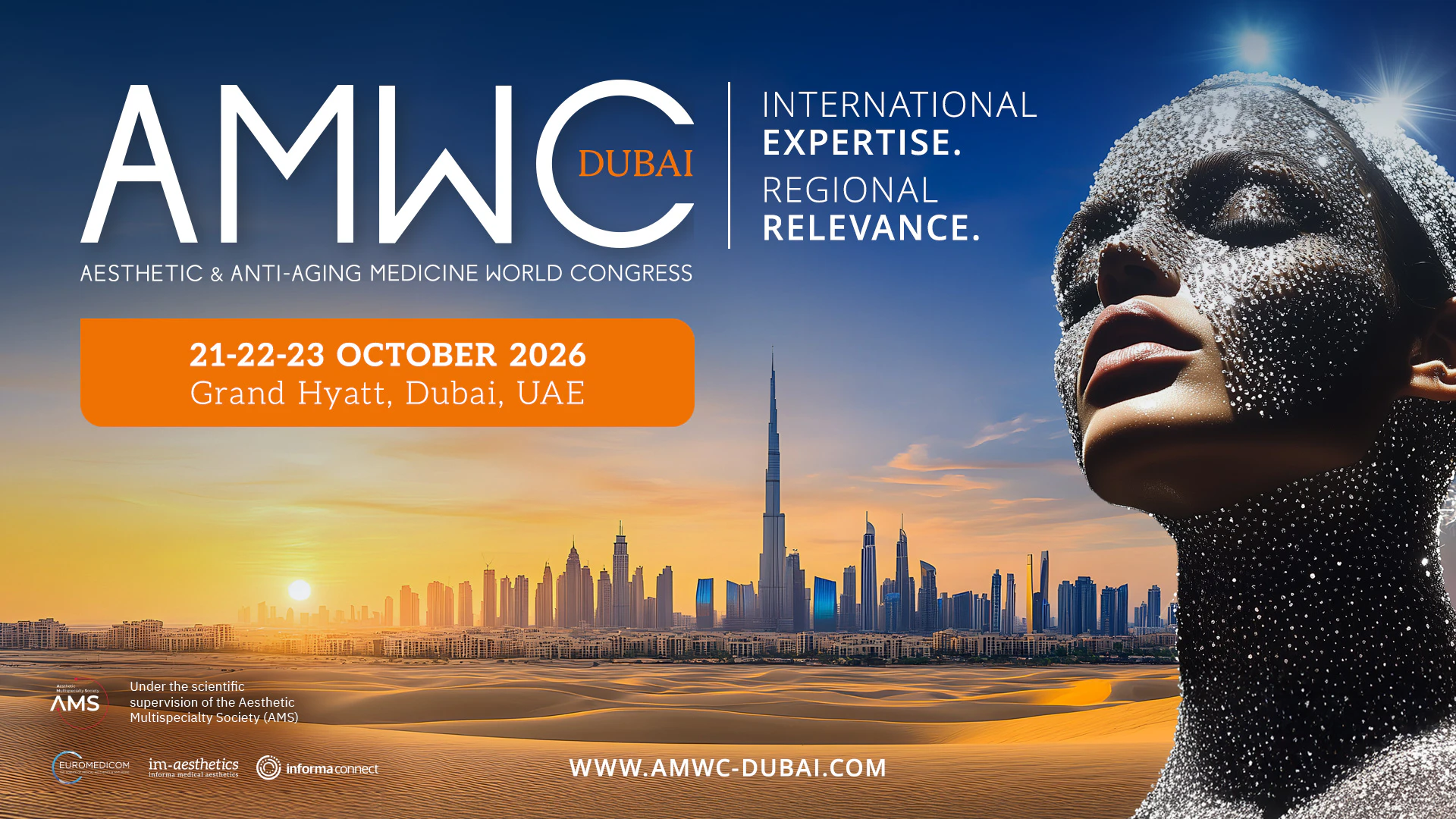 AMWC Dubai - Promotional slide