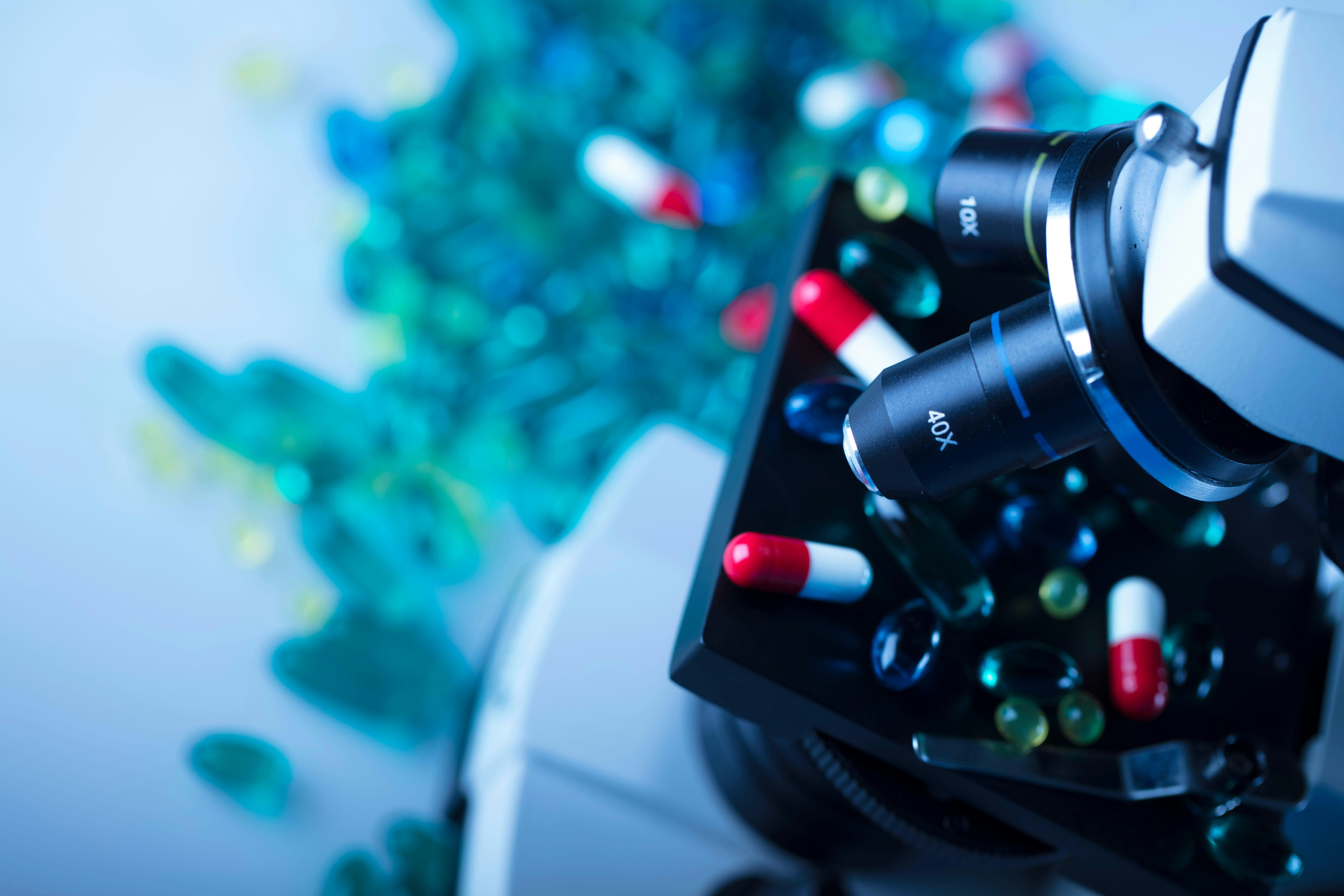 obesity pulls under a microscope