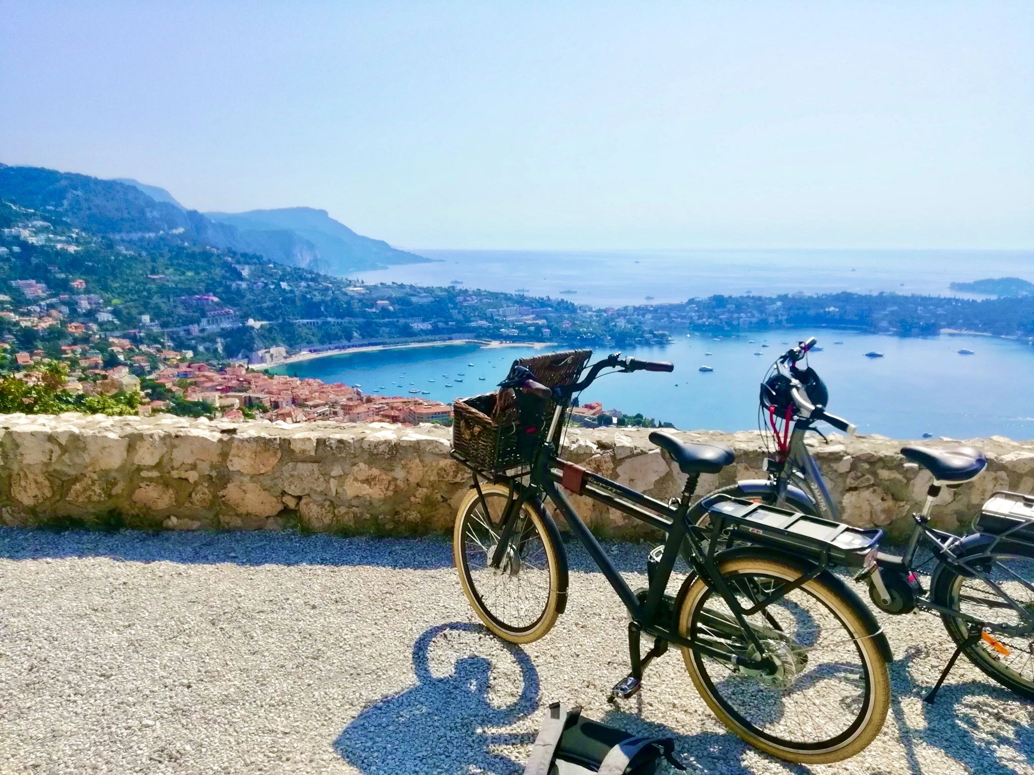 Biking to Cap d’Antibes