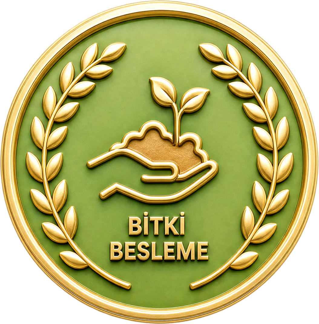 Bitki Besleme kategorisi simgesi — yaprak çelenk içinde fide