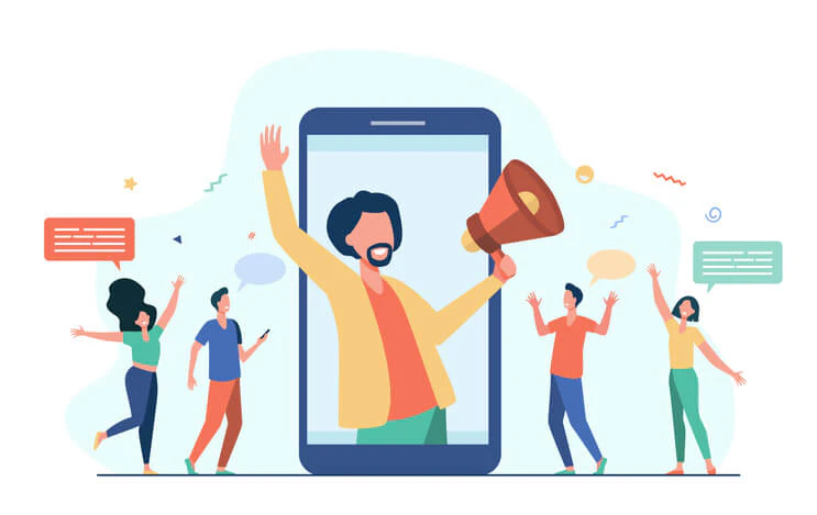 Guide for B2B Lead Gen Illustration