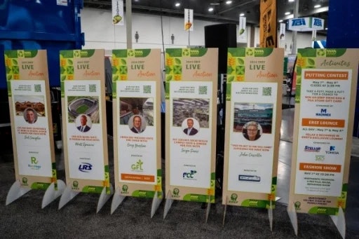 Auction opportunities at the EREF charitable auction