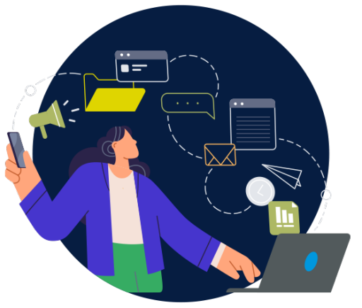 1 - Compradores qualificados visitam nossos sites, plataformas e eventos.