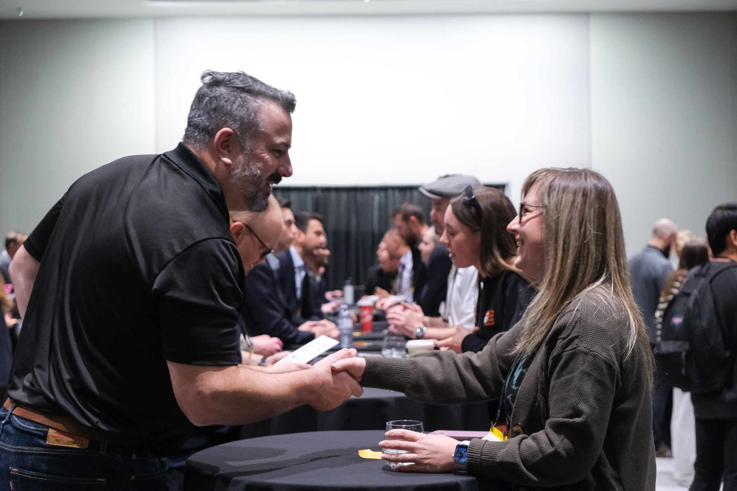 Speed Networking on the show floor