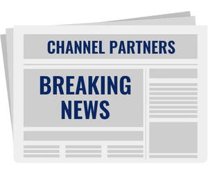 An image of a newspaper that says "Channel Partners Breaking News"