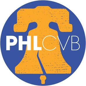 Philadelphia Convention & Visitors Bureau logo.