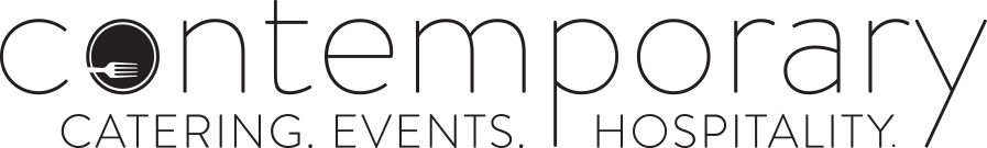 contemporary catering & events logo