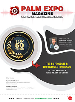 Cover of Palm Expo Magazine, Jan–Feb 2025 edition