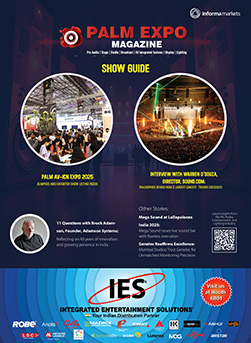Cover of Palm Expo Magazine, May–June 2025 edition