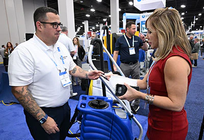 Distributors at ISSA Show North America