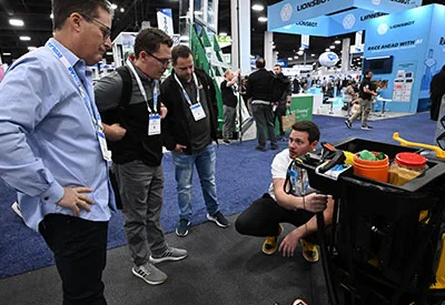 Contractors at ISSA Show North America