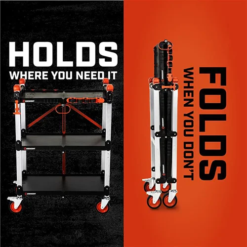 Crescent SITERUNNER Folding Jobsite Cart