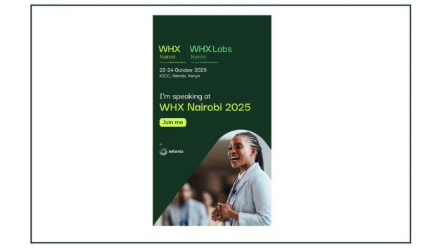Promote your participation at WHX Nairobi
