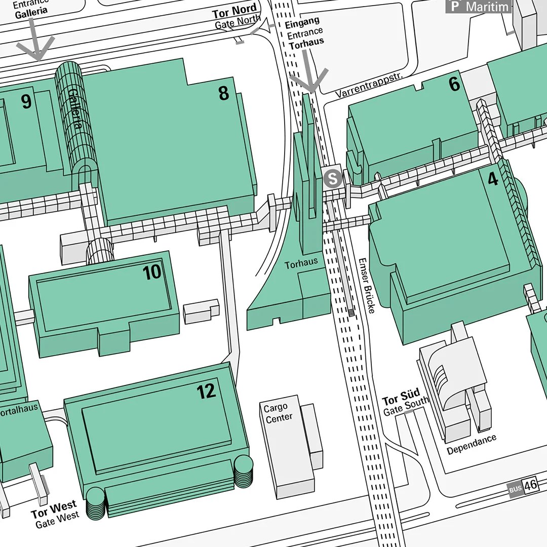 Select key event locations