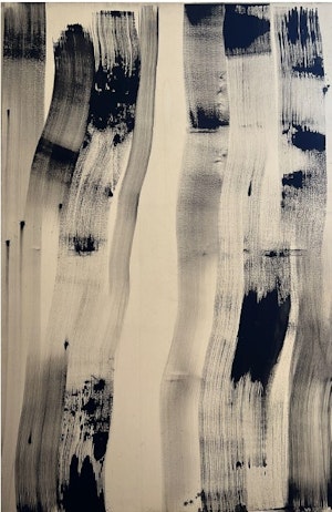 Dahae Song, the bark of a pine opens like a rock under falling, 2018