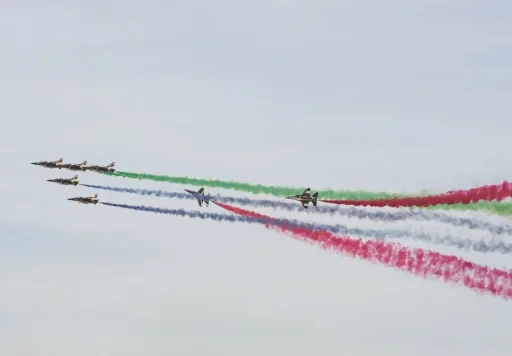 Airshow view at Dubai