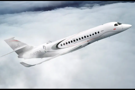 Dassault unveiled new private jet