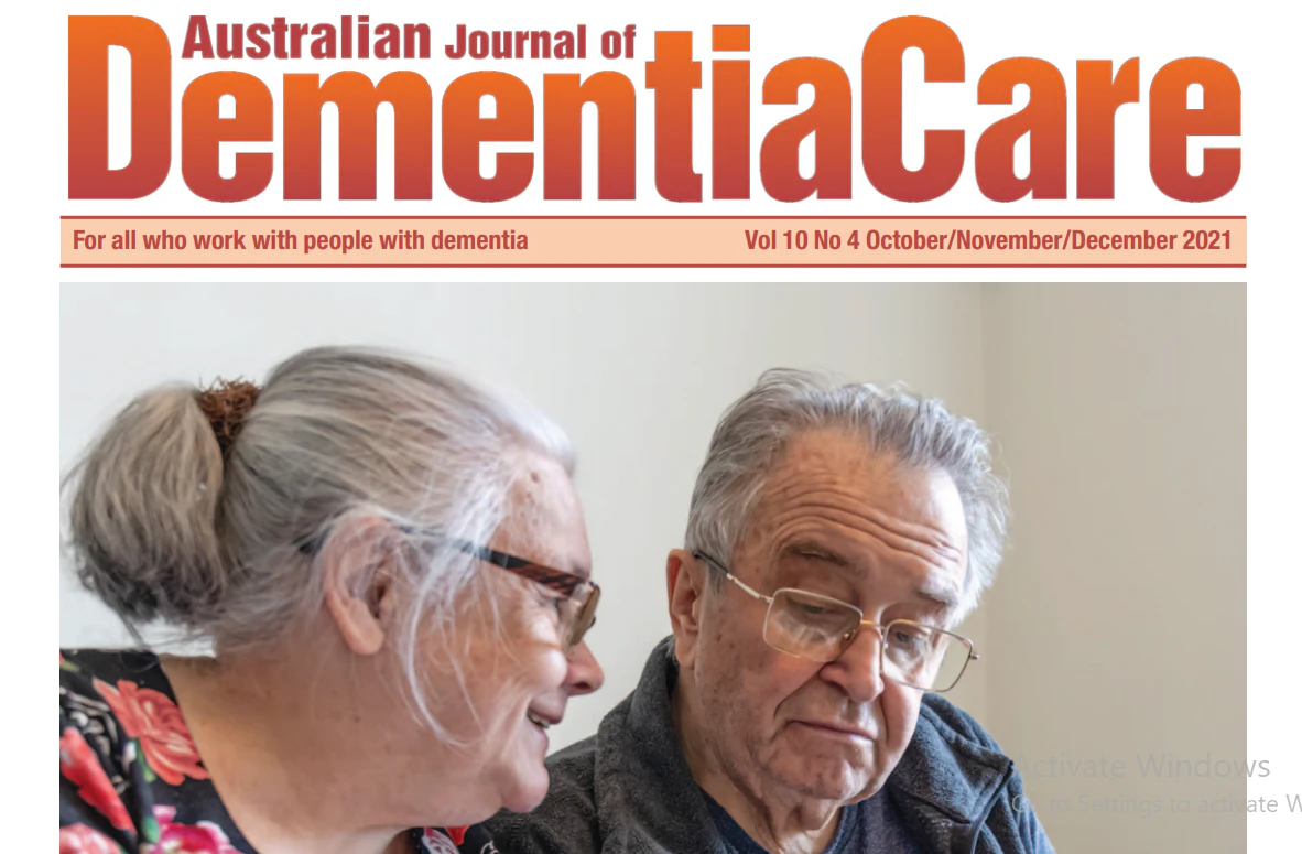 Australian Journal of Dementia Care complimentary issue for delegates