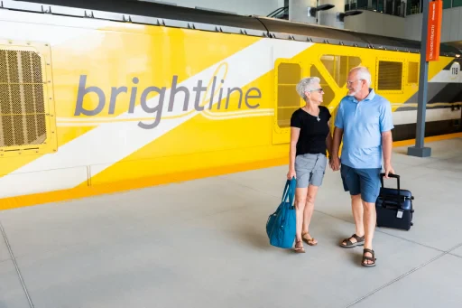 Brightline Train to Miami Boat Show