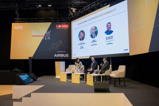 Speaker presentation stage