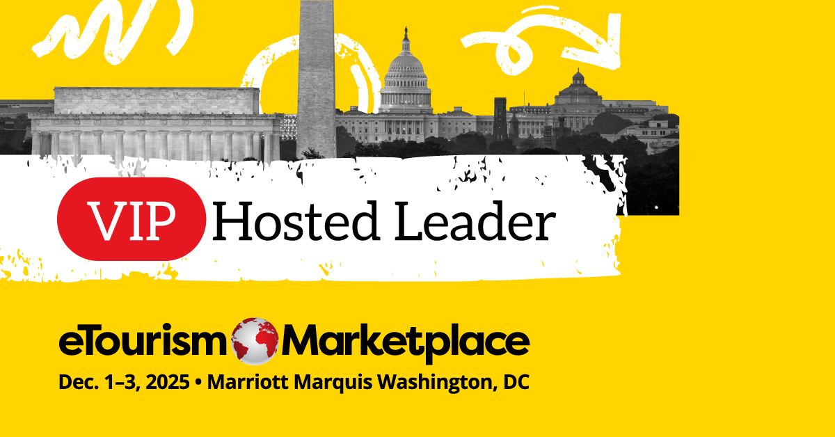 "VIP Hosted Leader" graphic for attendees of eTS Marketplace 2025.