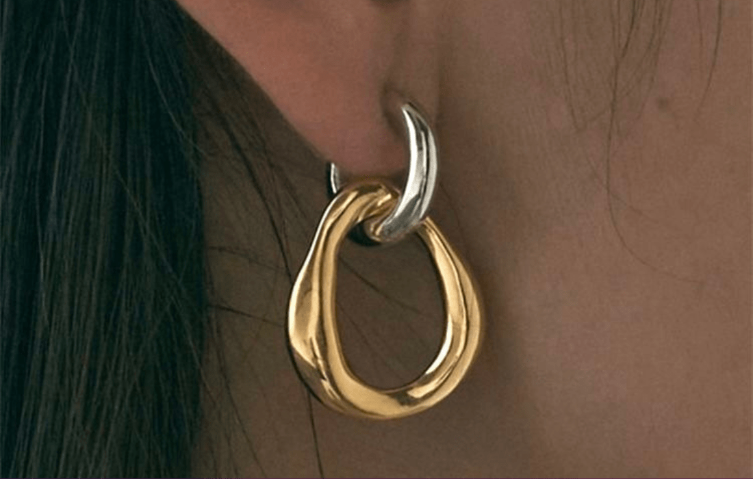 Mixed Metals Earrings