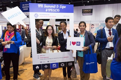 Engaged attendees from HR Summit 2016