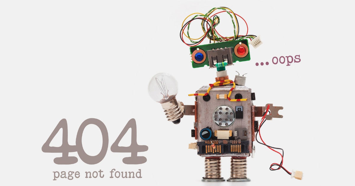 404 page not found