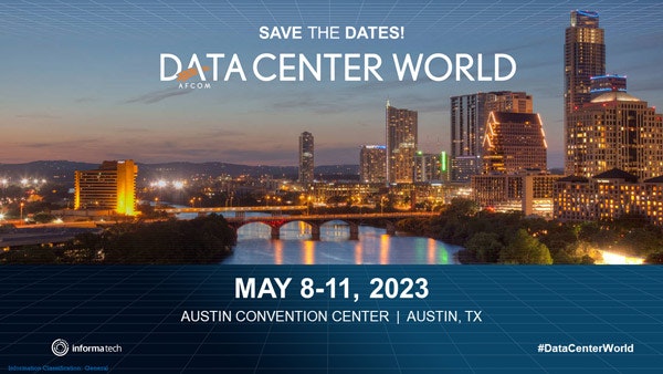 Data Center World 2023 Austin, TX save the date