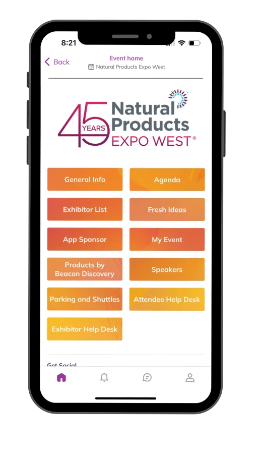 Download the Expo West event app