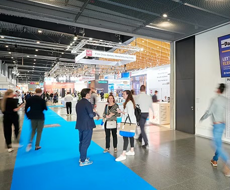 The Battery Show Europe Floor