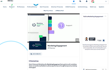 Visit our virtual event booths