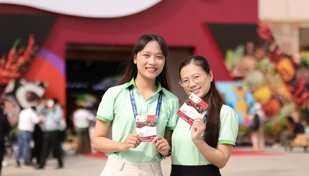 Visitors outside Fi India