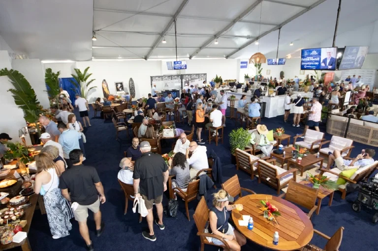 People enjoying at FLIBS