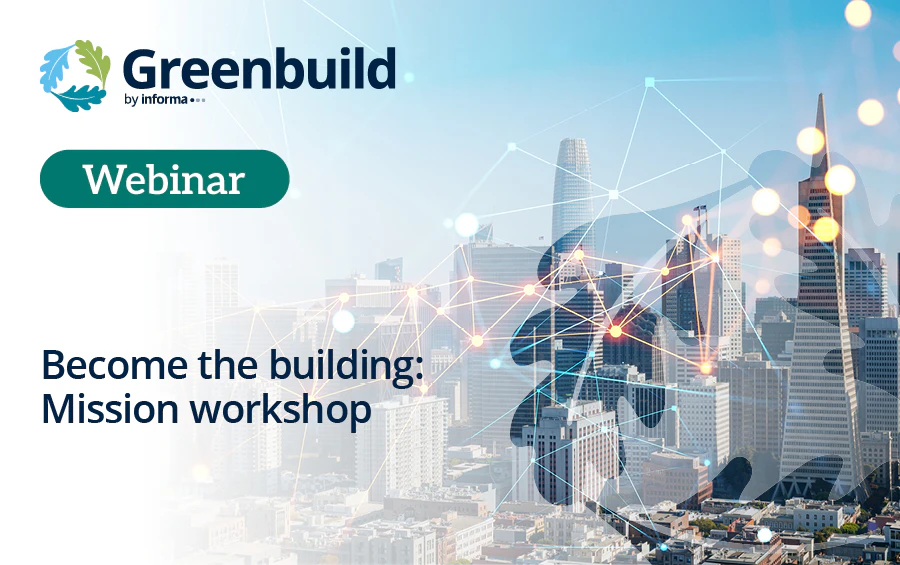 From sustainability goals to building performance webinar