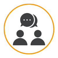 Lively discussion and debate