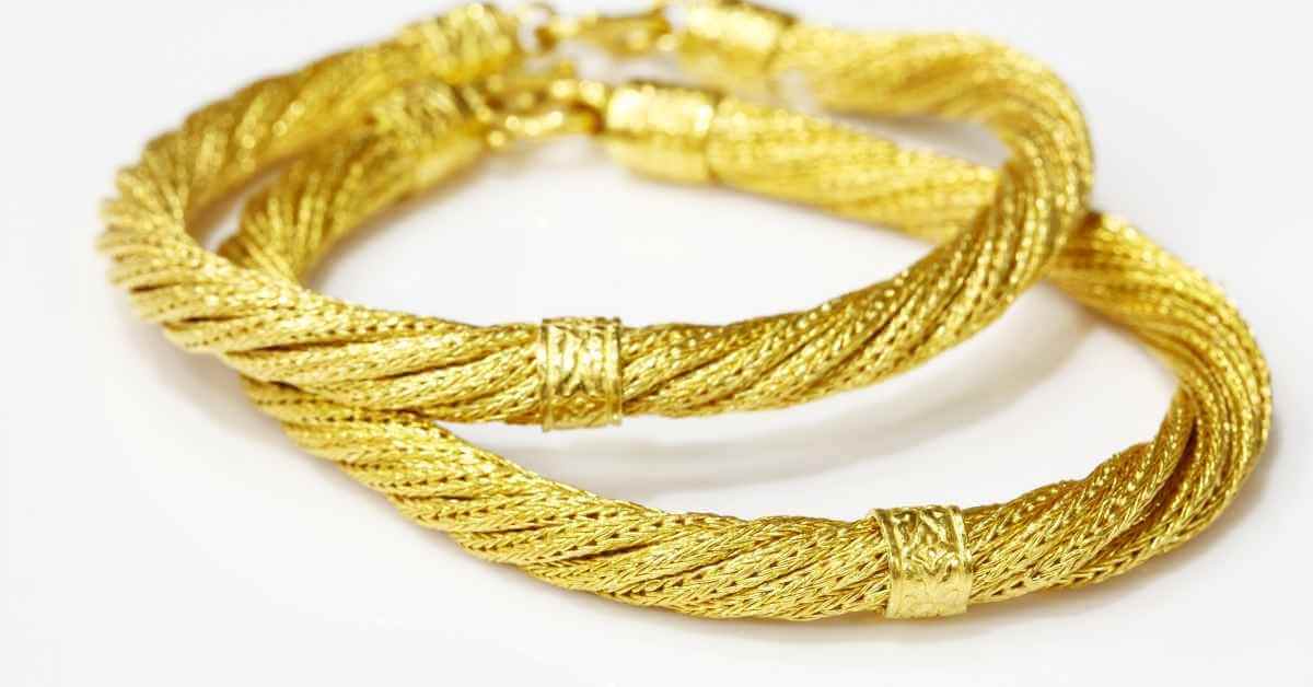 Detailed Gold Jewelry