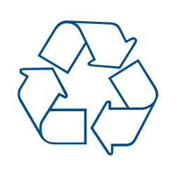 recyclable materials were donated