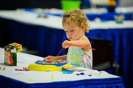 Kid enjoying Flibs kids